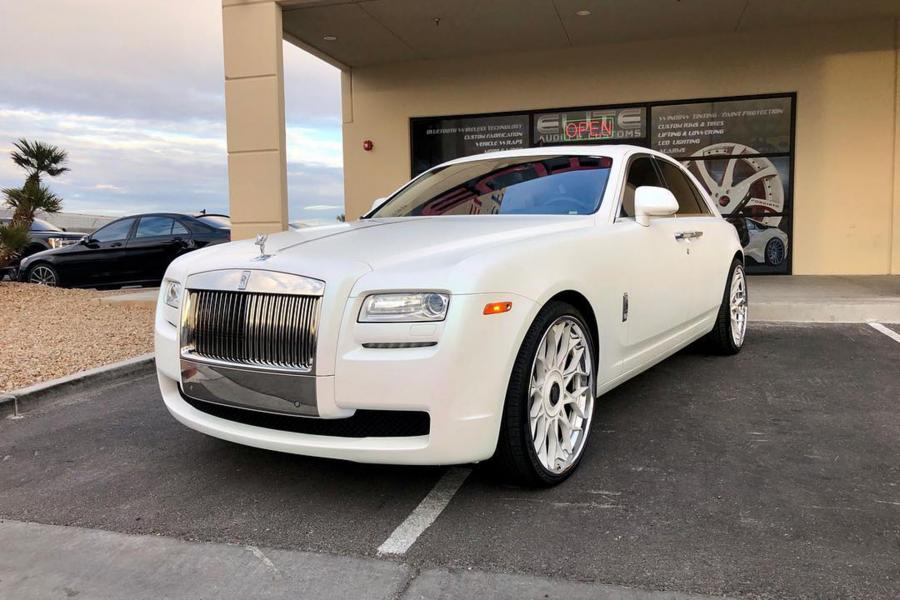  Rolls-Royce Ghost on Forgiato Wheels (TEC 3.3) 2019 года  (фото 1 из 4)